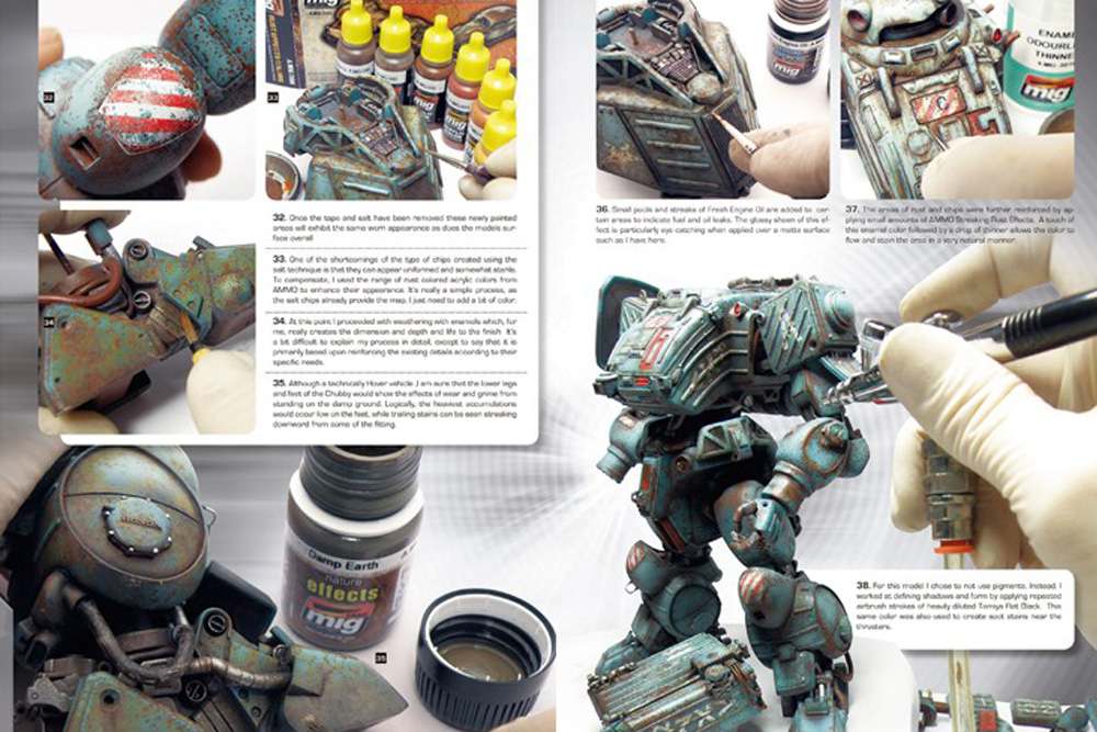 In combat paiting mechas 2ND English edition