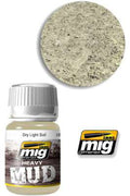 Heavy mud texture dry light 1700