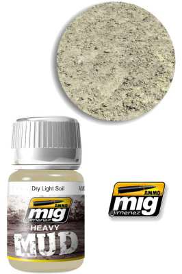 Heavy mud texture dry light 1700