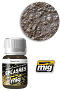Splashes & mud texture damp earthy 1754