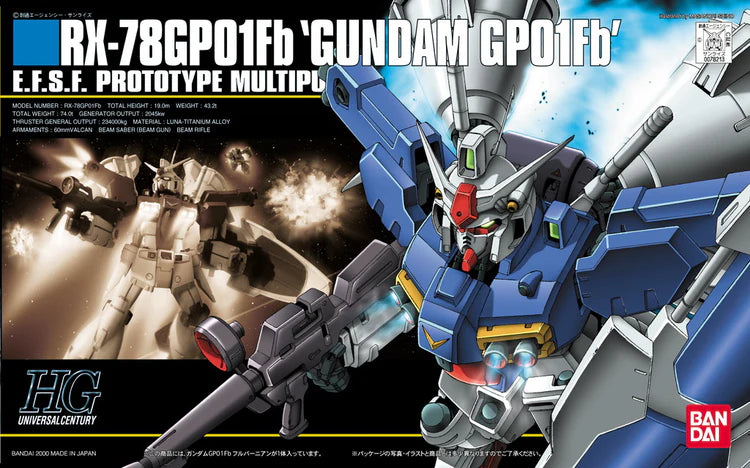 RX-78 GP01FB 1/144 Bandai