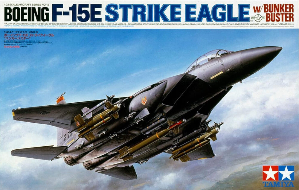 Boeing F-15E Strike Eagle TMW/ Bunkerbuster Tamiya