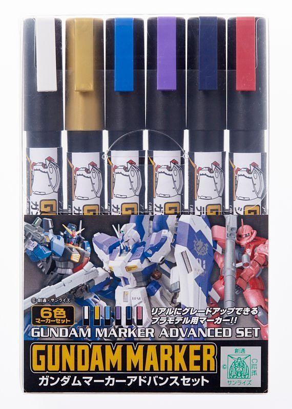 Gundam Marker GMS-124 Advanced set