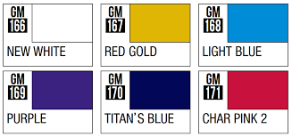 Gundam Marker GMS-124 Advanced set
