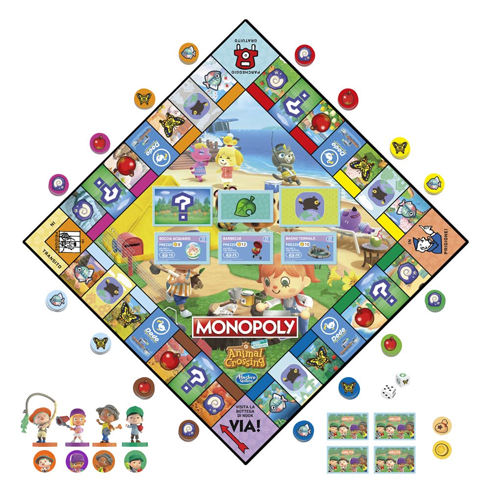 Animal Crossing Monopoly Board Game