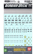 Gundam decal MG multi earth fed 1 Bandai
