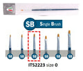 Brush Synthetic Flat 0
