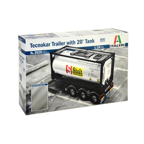 Tecnokar Trailer with 20' Tank Italeri