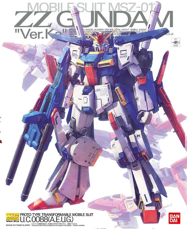 MG Gundam ZZ Ver.ka Bandai