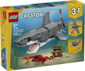 LEGO Creator 31381 Squalo con Scrigno del Tesoro