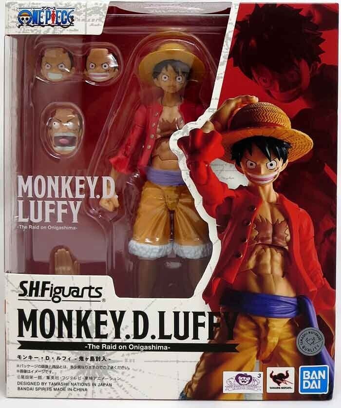 One Piece S.H. Figuarts Action Figure Monkey D. Luffy (The Raid on Onigashima)