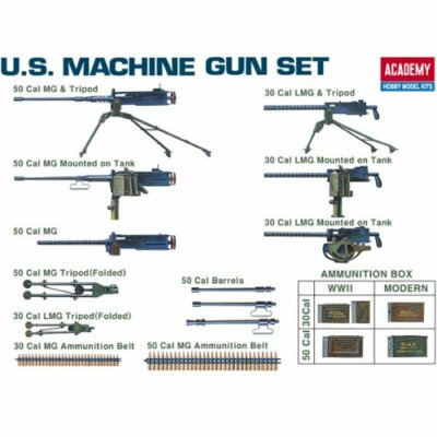 U.S. Machine Gun Set