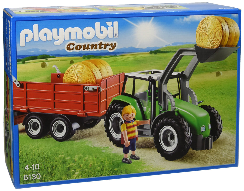 Tractor with trailer Playmobil