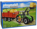 Tractor with trailer Playmobil