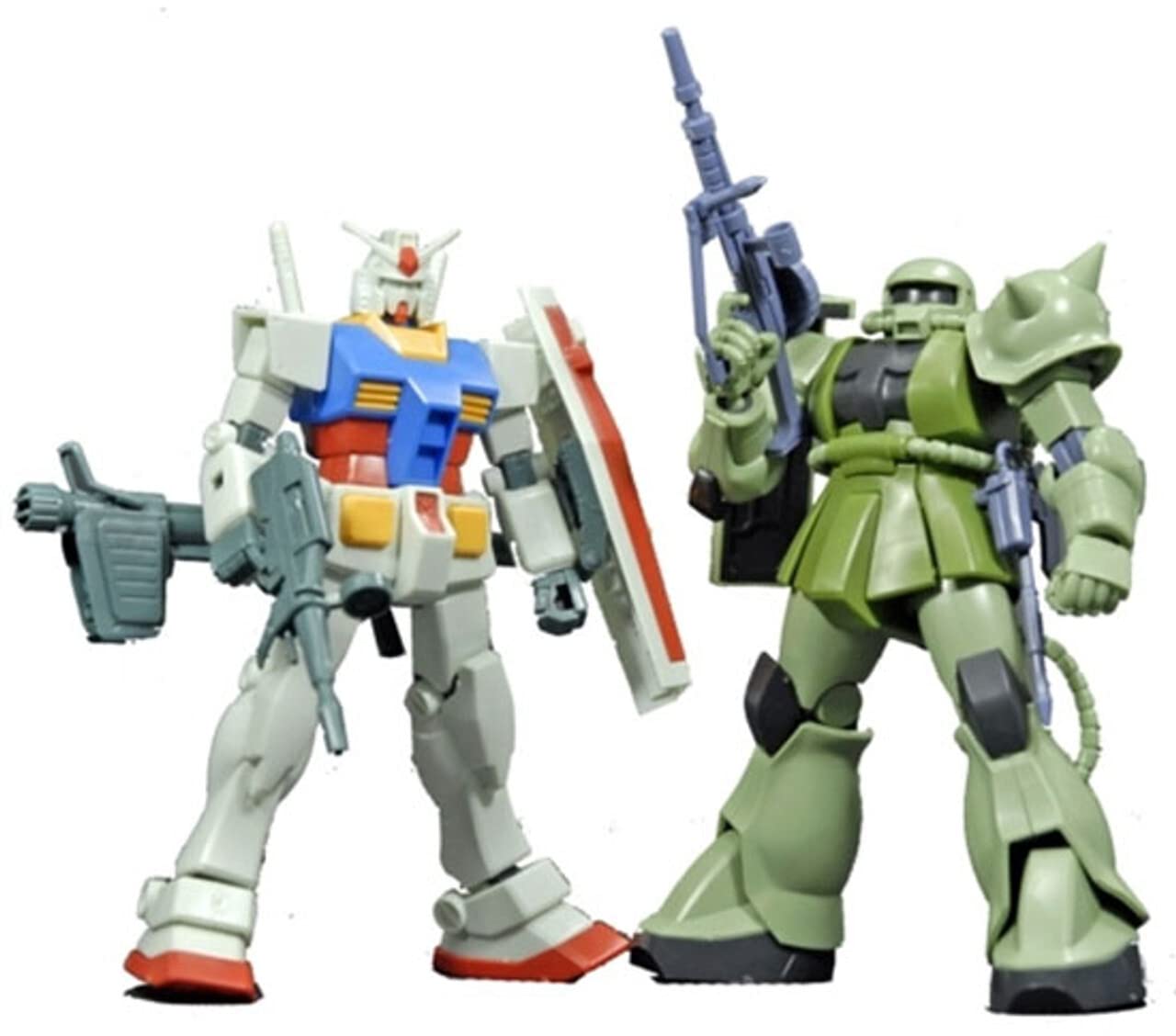 RX-78-2 Gundam VS Zaku II HG* Bandai