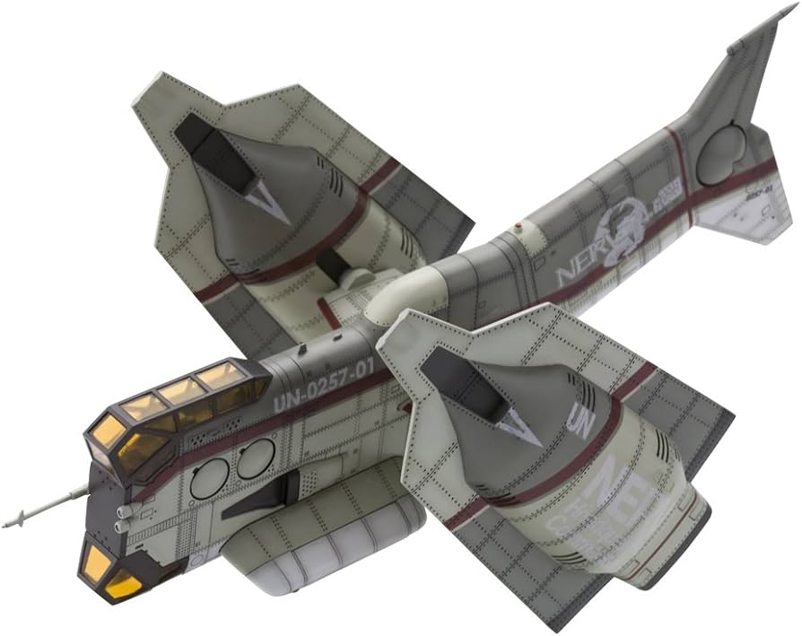 Rebuild Of Evangelion Plastic Model Kit Vertical Take-Off & Landing Aircraft YAGR-N1 01