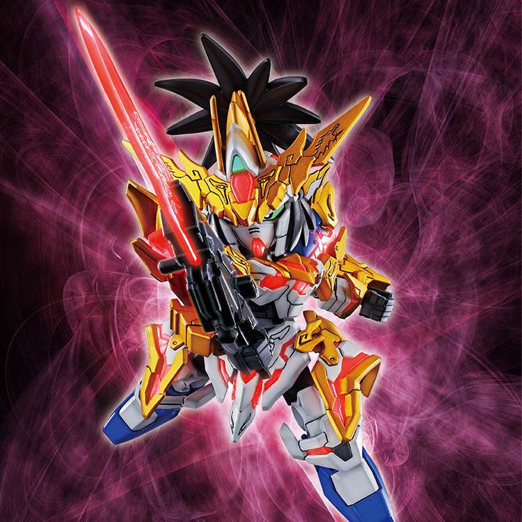 SD Sangoku Sokets Liu Bei Gundam Unicorn SD