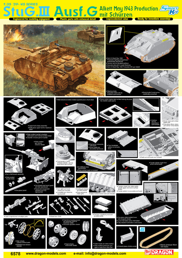 StuG.III Ausf.G May 1943 Production mit Schurzen