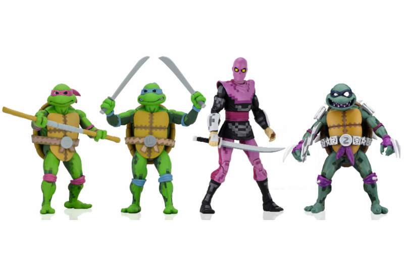 TMNT TURTLES IN TIME SERIES 1 SET