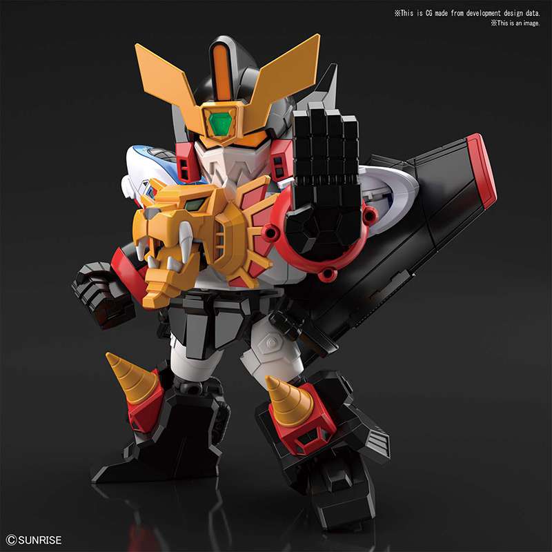 SD Cross Silhouette Gaogaigar