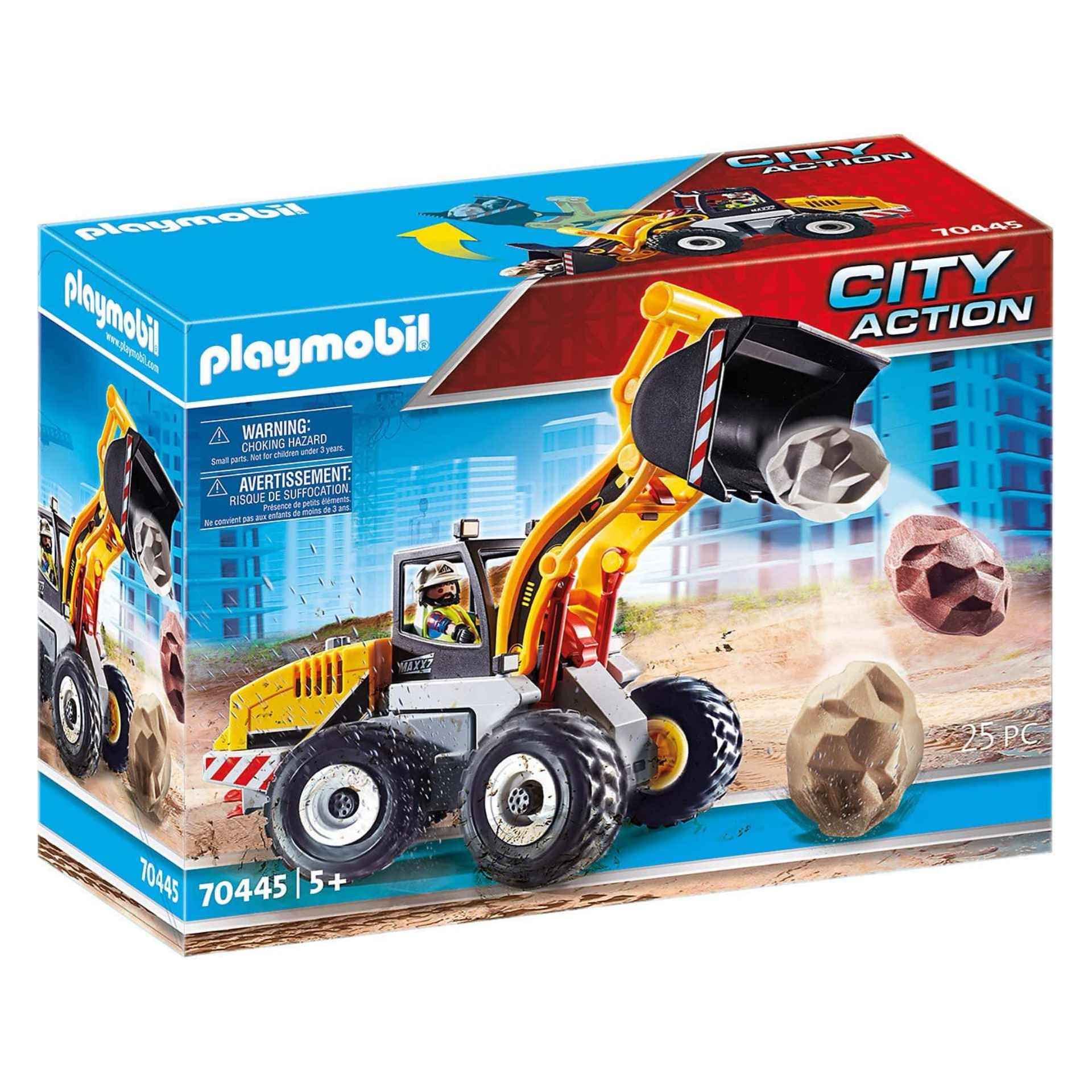 Playmobil Pala gommata con Cantiere