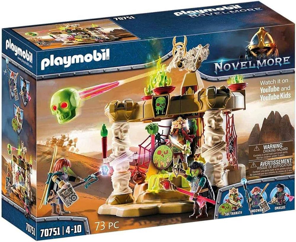 Playmobil 70751 – Skeleton Army Temple
