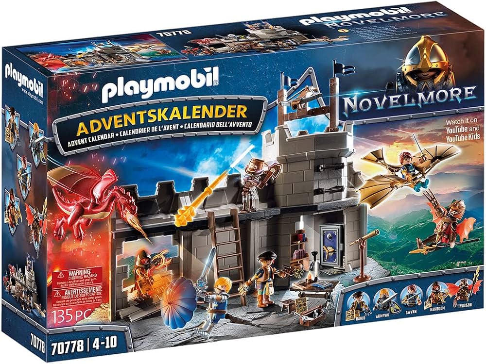 Playmobil 70778 Calendario dell'Avvento Novelmore 'Il laboratorio di Dario'