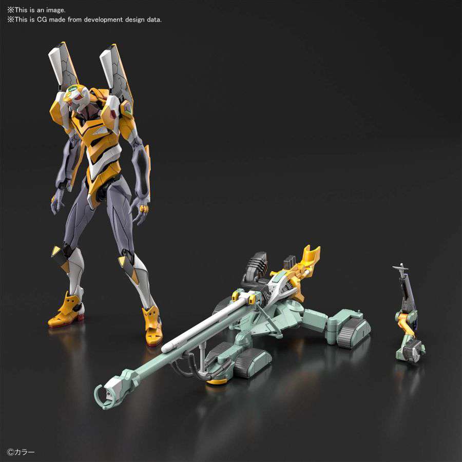 RG NGE EVA Unit 00 DX Positrn Cannon set