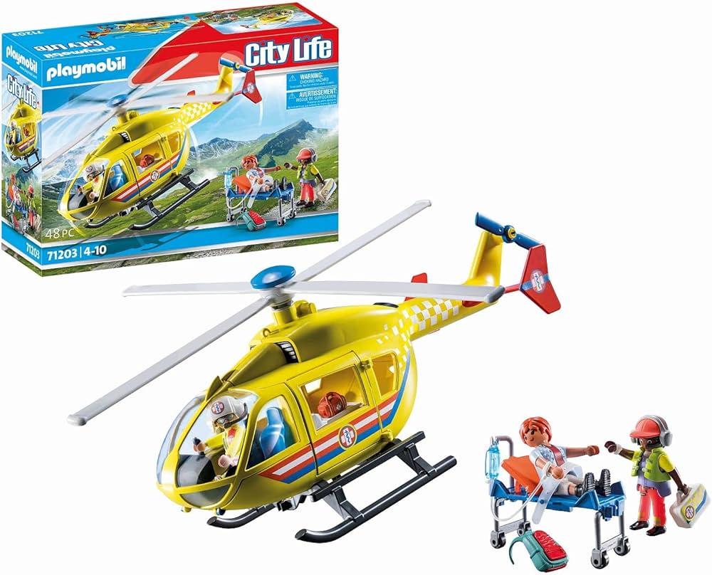 Playmobil 71203 Elicottero soccorso