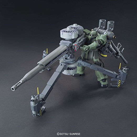 Zaku II + Big Gun (Gundam Thunderbolt Ver.) HG Bandai