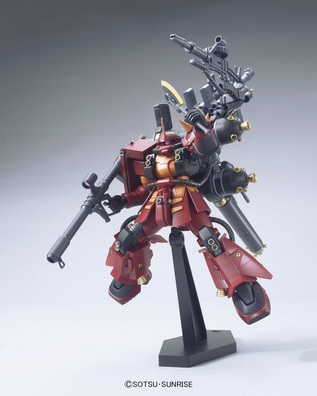 Zaku High mob Thunder anime version Bandai