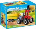 Playmobil Trattore con rimorchio