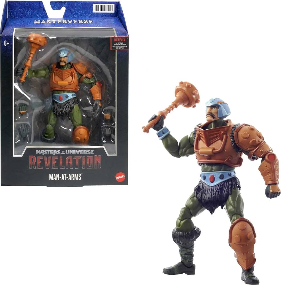 Masters of the Universe: Revelation Masterverse Action Figure 2021 Man-At-Arms