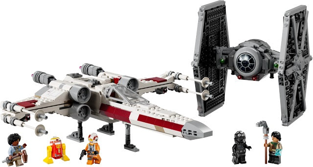 LEGO Star Wars 75393 Mash-Up TIE Fighter e X-Wing
