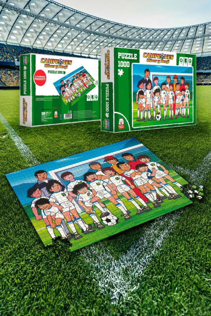Captain Tsubasa Team Shot 1000 pcs Puzzle