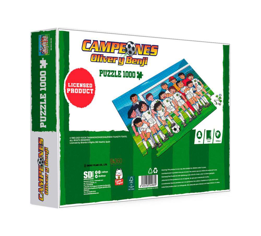 Captain Tsubasa Team Shot 1000 pcs Puzzle