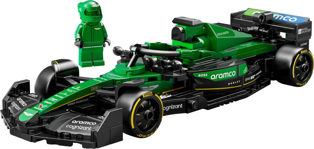LEGO Speed Champion 77245 Auto da Corsa Aston Martin Aramco F1 AMR24