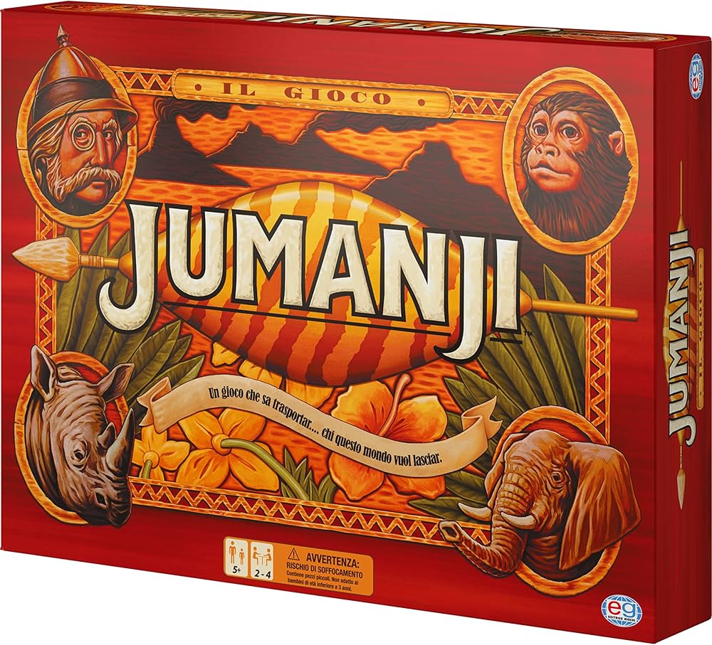 Jumanji multicolore Gioco da tavolo
