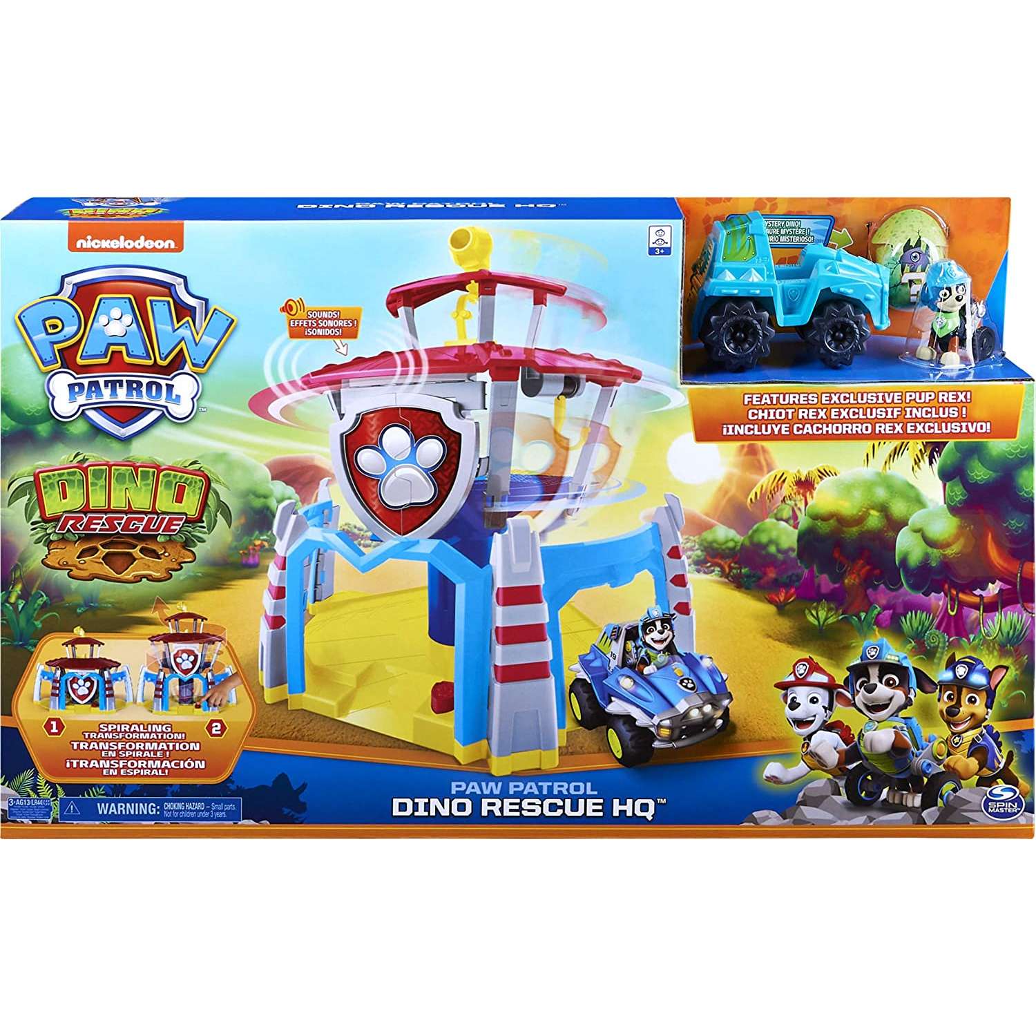PAW PATROL – Quartier Generale Dino