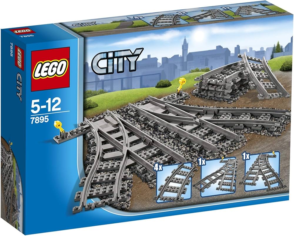 CITY Set scambi per la ferrovia 5-12 anni