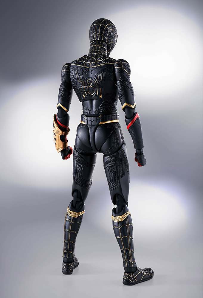 Spider Man No Way Home Black/Gold S.H. Figuarts