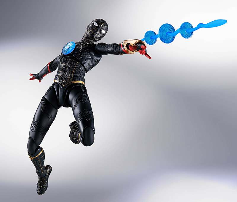 Spider Man No Way Home Black/Gold S.H. Figuarts