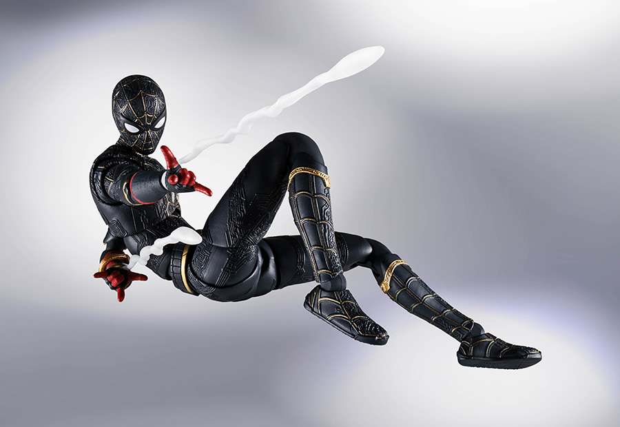 Spider Man No Way Home Black/Gold S.H. Figuarts