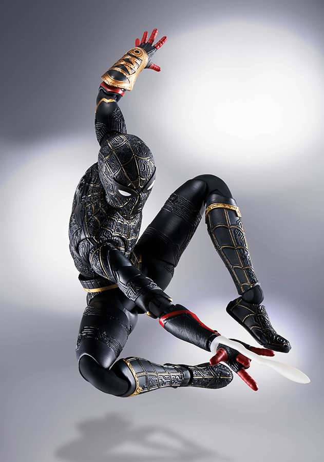 Spider Man No Way Home Black/Gold S.H. Figuarts