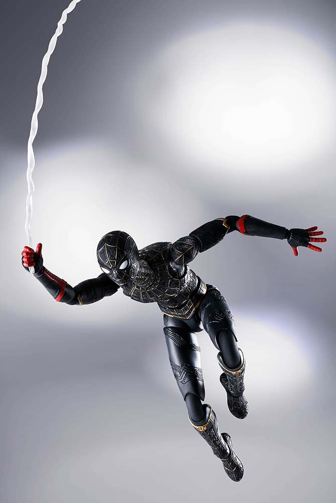 Spider Man No Way Home Black/Gold S.H. Figuarts