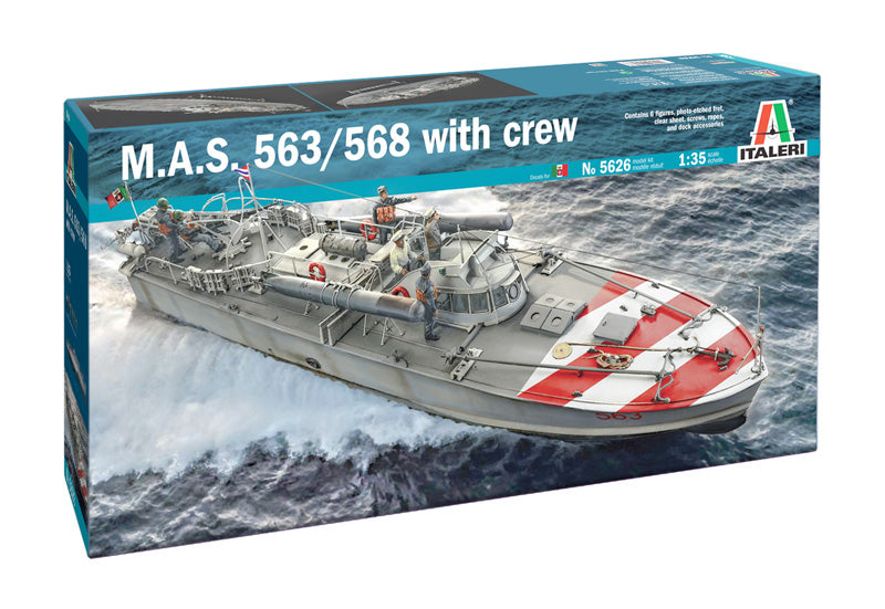 M.A.S. 568 4a Serie with crew M.A.S. Crew & Accessories Included