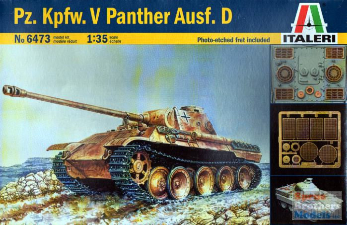 Pz.Kpfw.V Panther Ausf.D Italeri