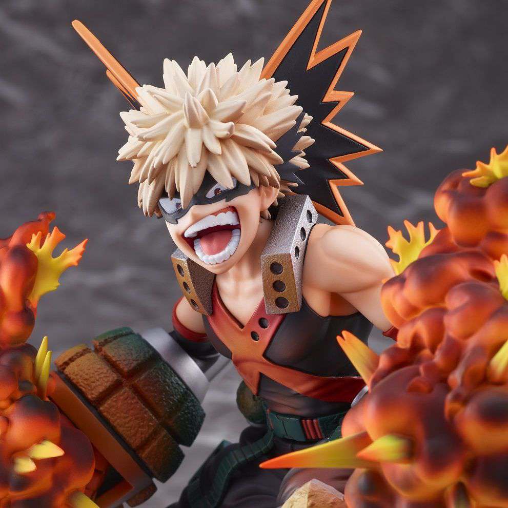 My Hero Academia Katsuki Bakugo Statue