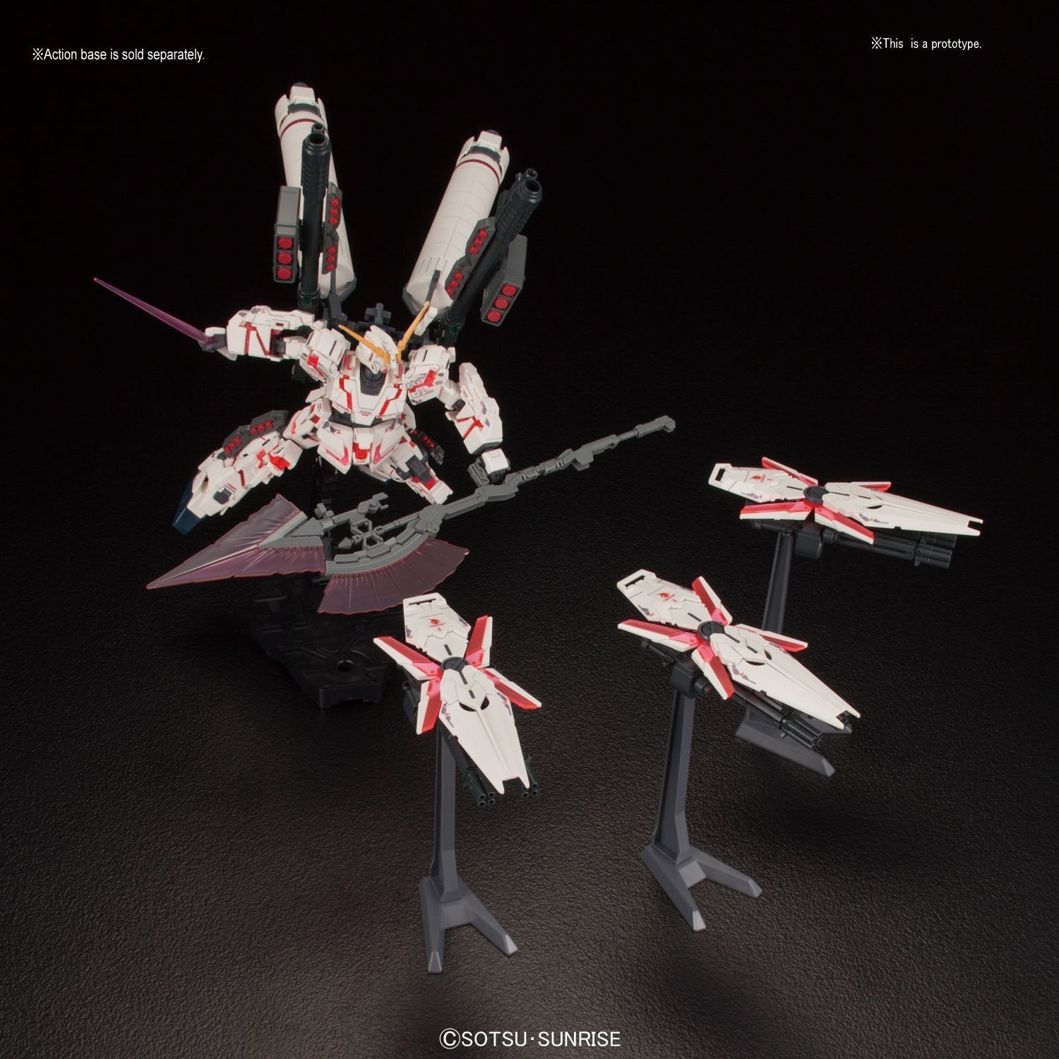 Full Armor Unicorn Gundam (Destroy Mode/Red Color Ver.)