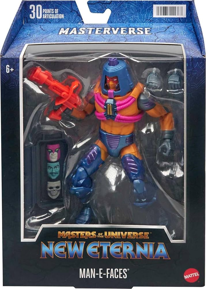 Masters of the Universe: New Eternia Masterverse Action Figure Man-E-Faces